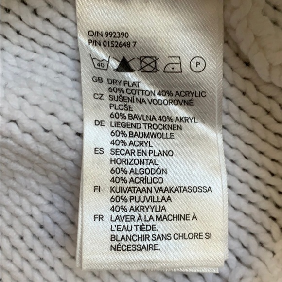 Women's H&M Long Sleeve Knit Sweater Medium - Picture 6 of 8